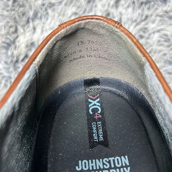 Johnston & Murphy Sz 13 Brown Leather Dress Shoes - Picture 13 of 13